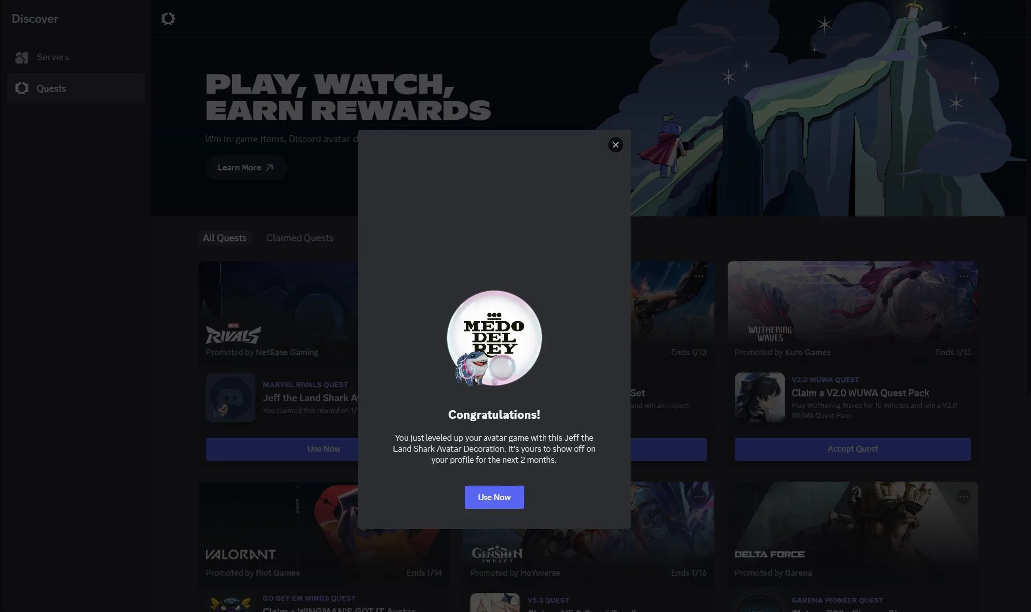 Unlock the Marvel Rivals Jeff the Land Shark Avatar on Discord