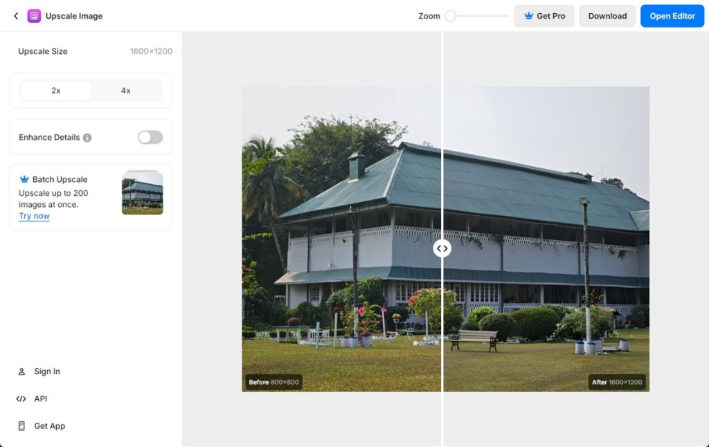 Upscale Images Using Pixelcut
