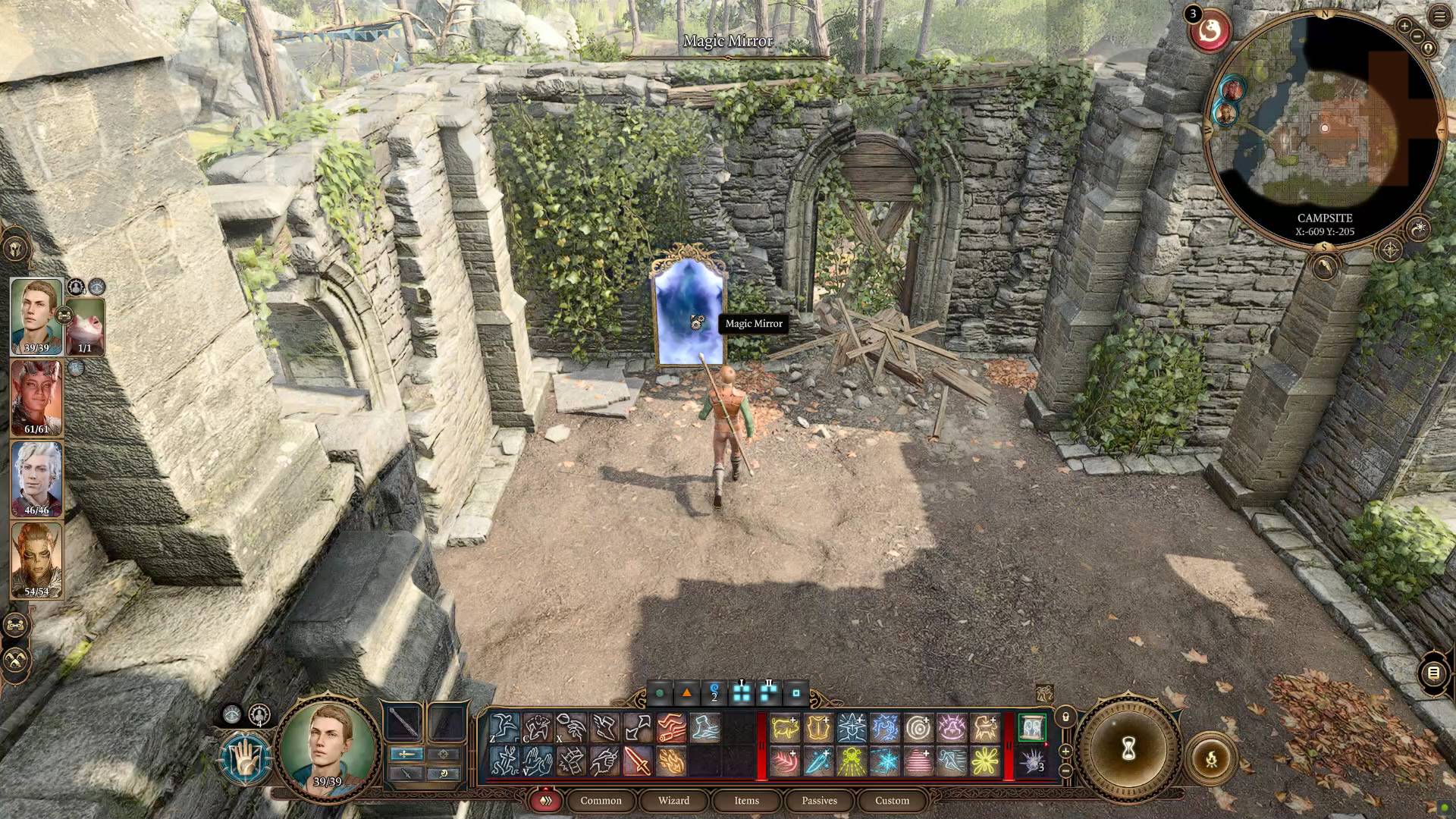 Baldur's Gate 3 magic mirror