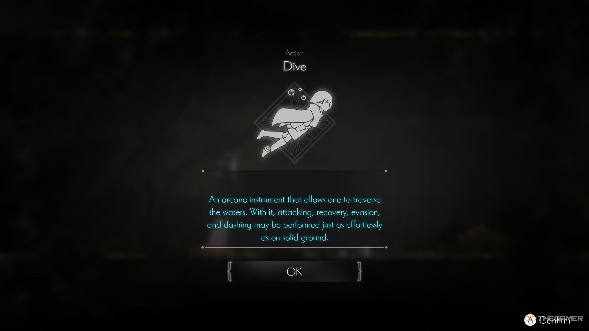 Description of the Dive ability in Ender Magnolia: Bloom In The Mist.