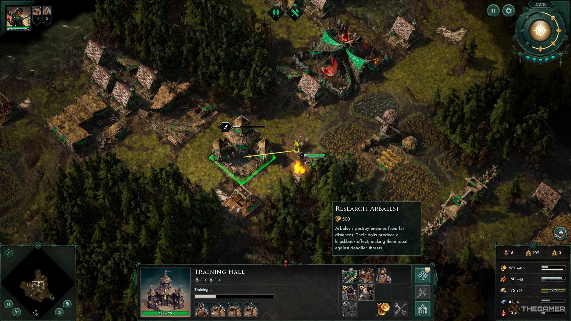 A Volatist Training Hall in Age Of Darkness: Final Stand.
