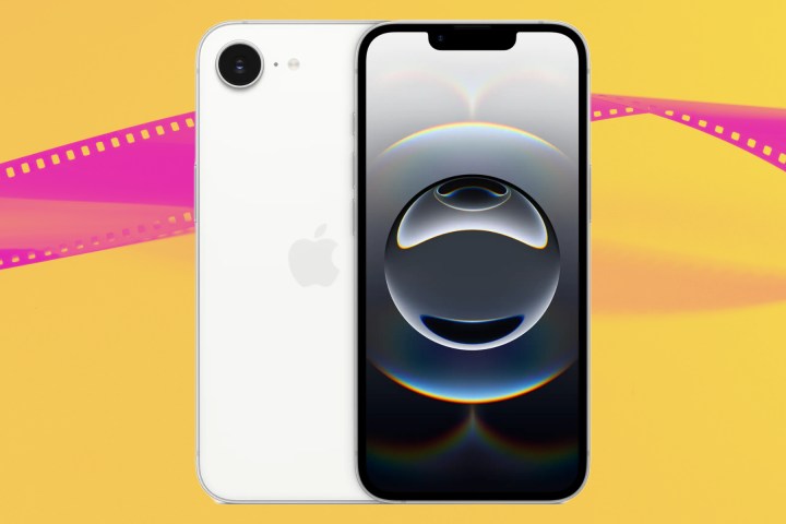 Front and back images of the iPhone 16e