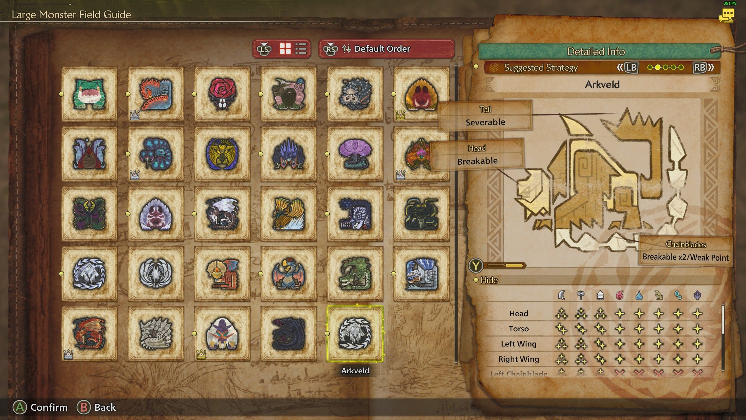 Best weapon damage weaknesses against Arkveld in Monster Hunter Wilds.