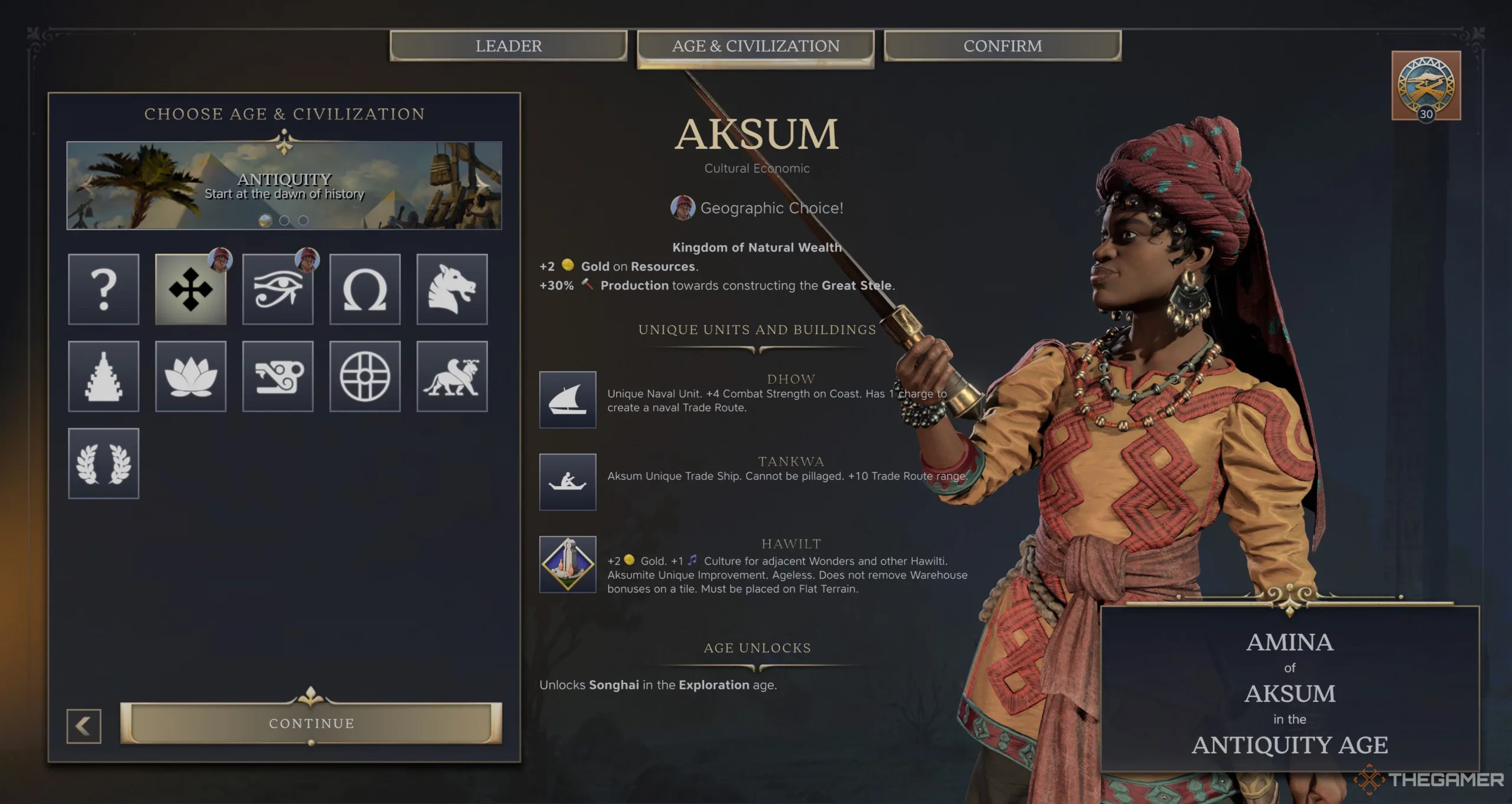 Top Ancient Age Civilizations for Every Leader in Civilization VII