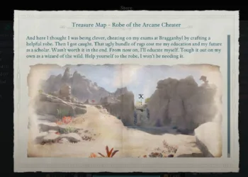 Arcane Cheater's Map: Find the Robe & Uncover Rewards!