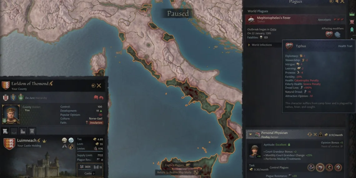 Conquering Disease: Tips to Combat Plagues in CK3