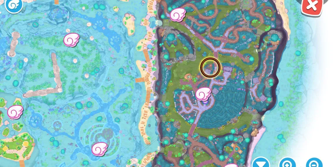 Creating a Jack-O-Lantern in Hello Kitty Island Adventure