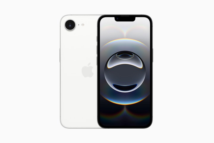 Press image of the Apple iPhone 16e.