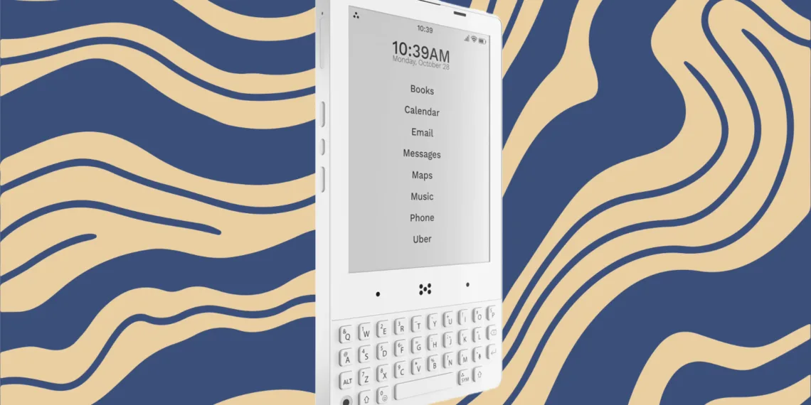E Ink Phone: A Dream Come True for BlackBerry Fans