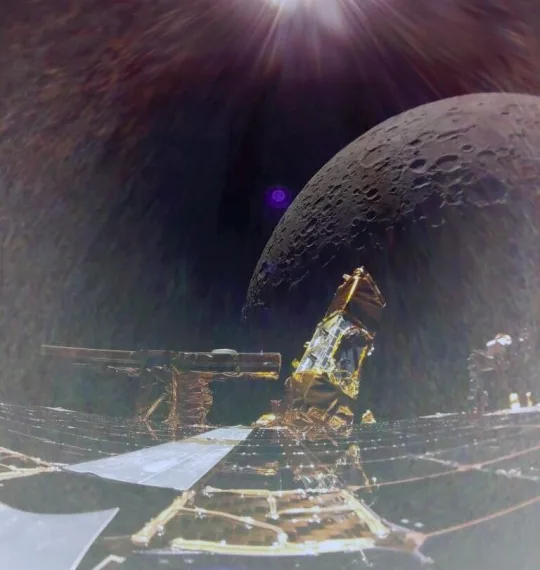 Hello Moon: Blue Ghost Enters Lunar Orbit in Stunning Footage