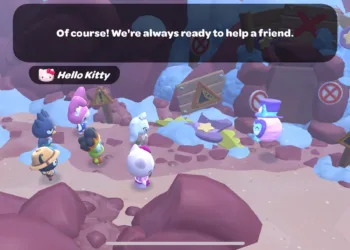 Making Friends with Tophat in Hello Kitty Island Adventure