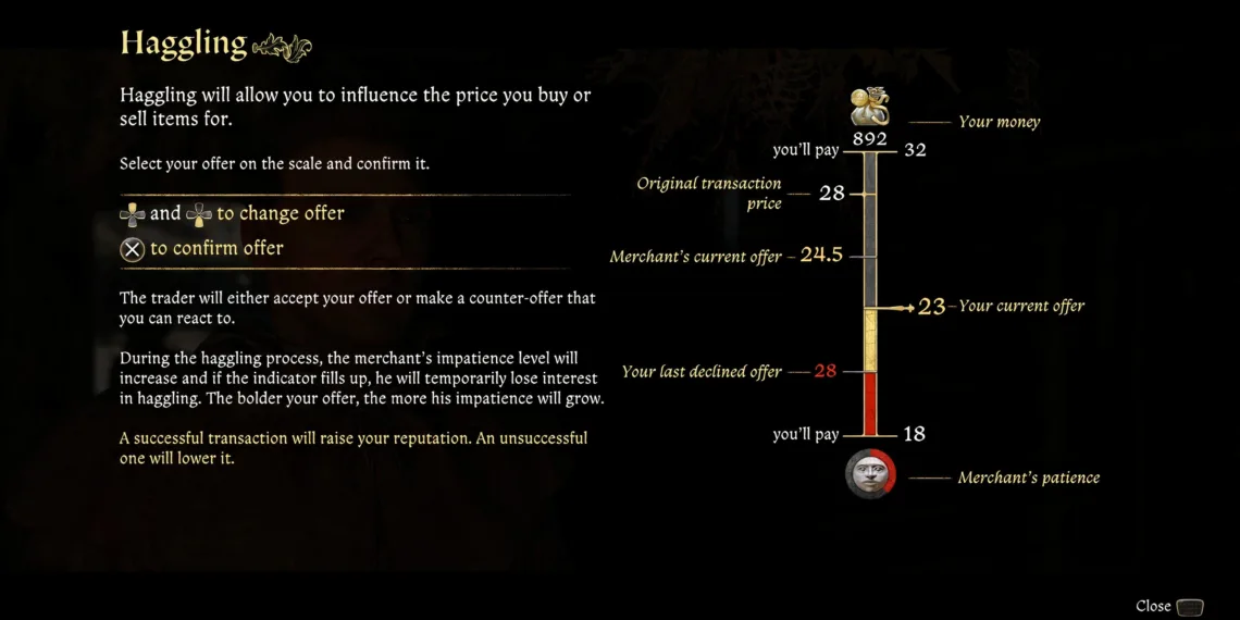 Mastering Haggling for Top Prices in Kingdom Come: Deliverance 2