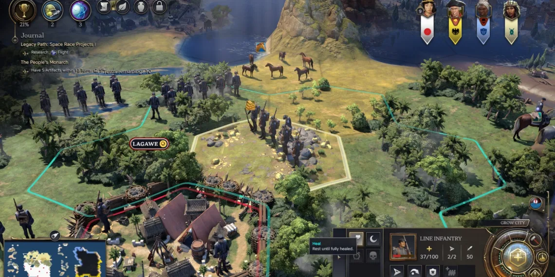 Mastering Unit Healing in Civilization 7