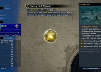 Ultimate Guide to Enemy Skill Materia in FFVII Rebirth