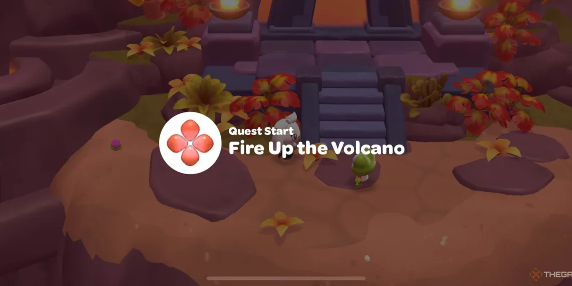 Unlocking Mount Hothead Caldera in Hello Kitty Island Adventure