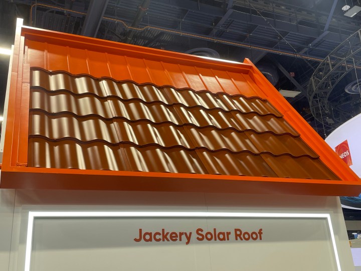 The Jackery Solar Roof mimics a standard roof.