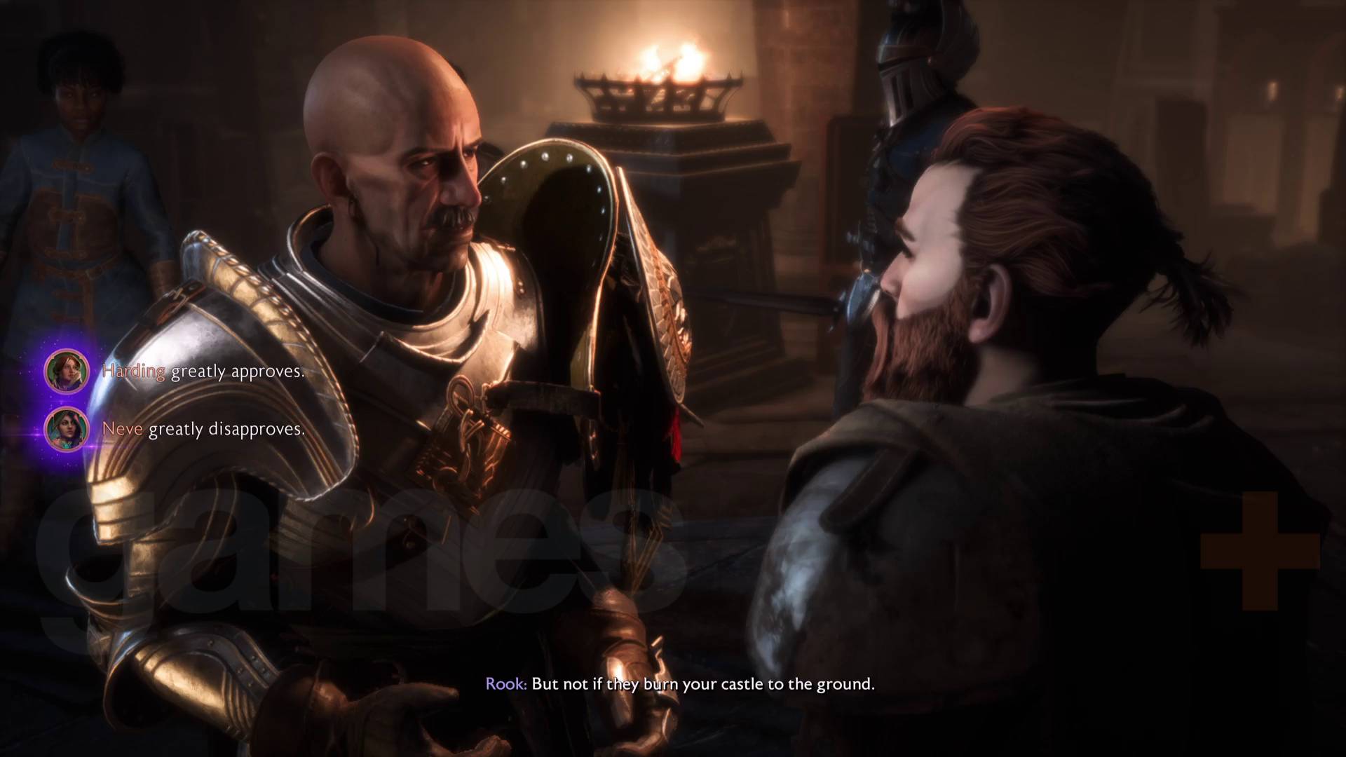 Dragon Age: Veilguard Siege of Weisshaupt Rook convincing the First Warden