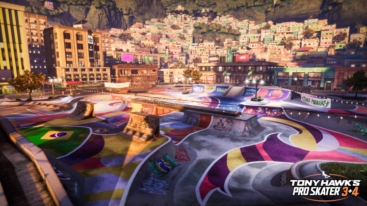 A skatepark appears in Rio in Tony Hawk's Pro Skater 3 + 4.