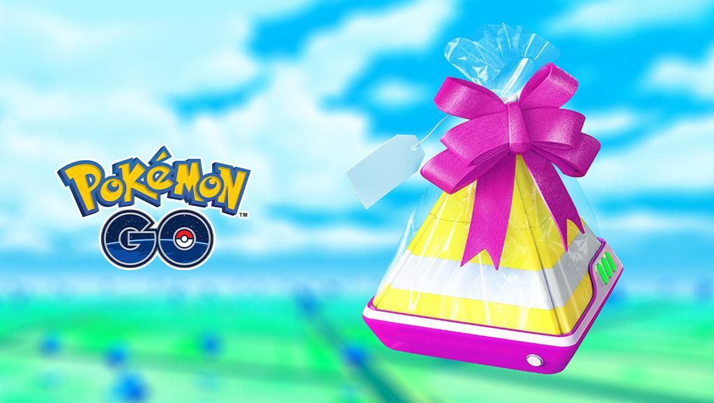 An image showcasing a Gift from Pokemon Go with the Pokemon Go logo on the left.