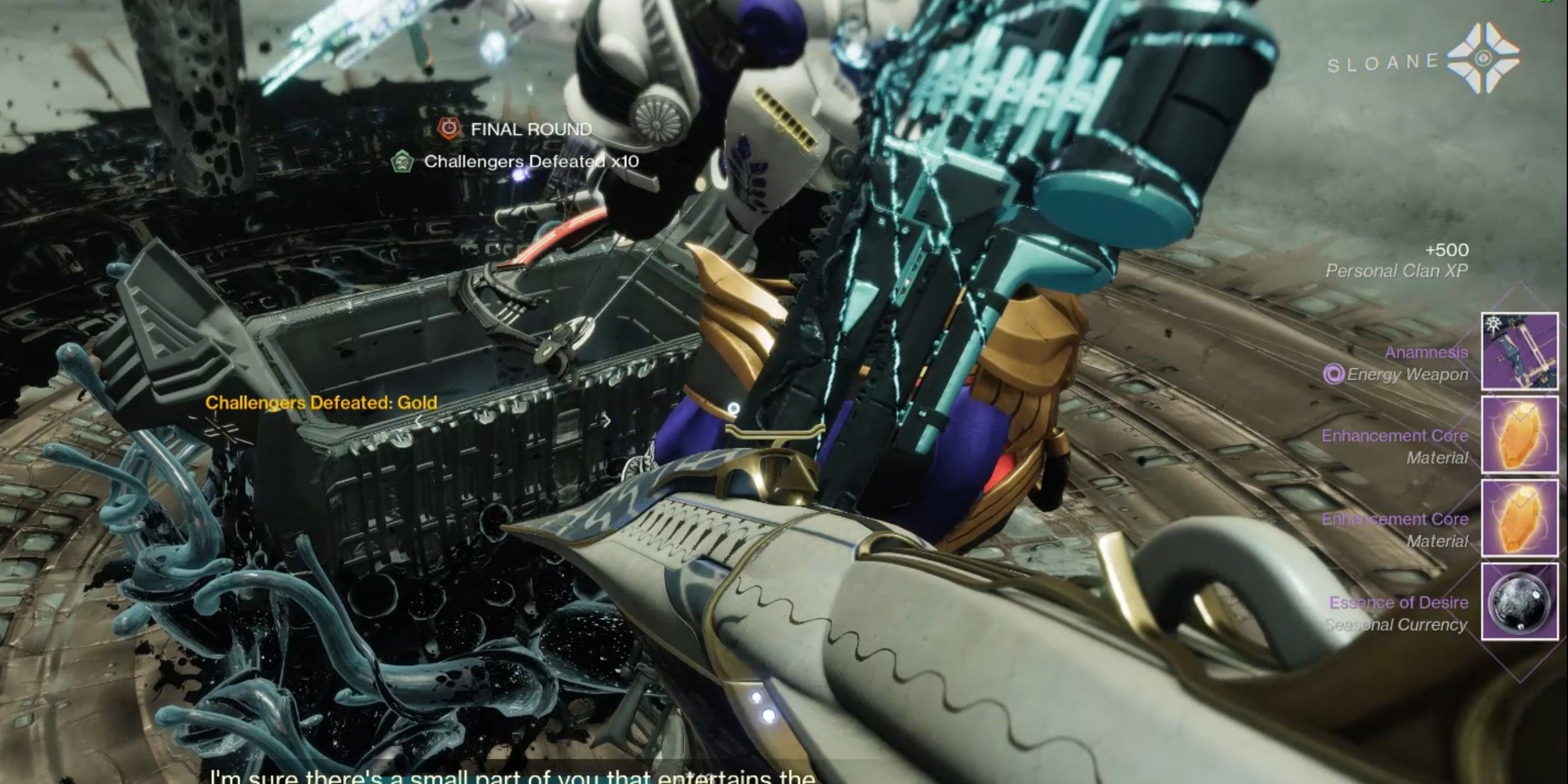 Rewards from the Court of Blades in Destiny 2