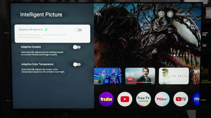 TCL Adaptive Brightness