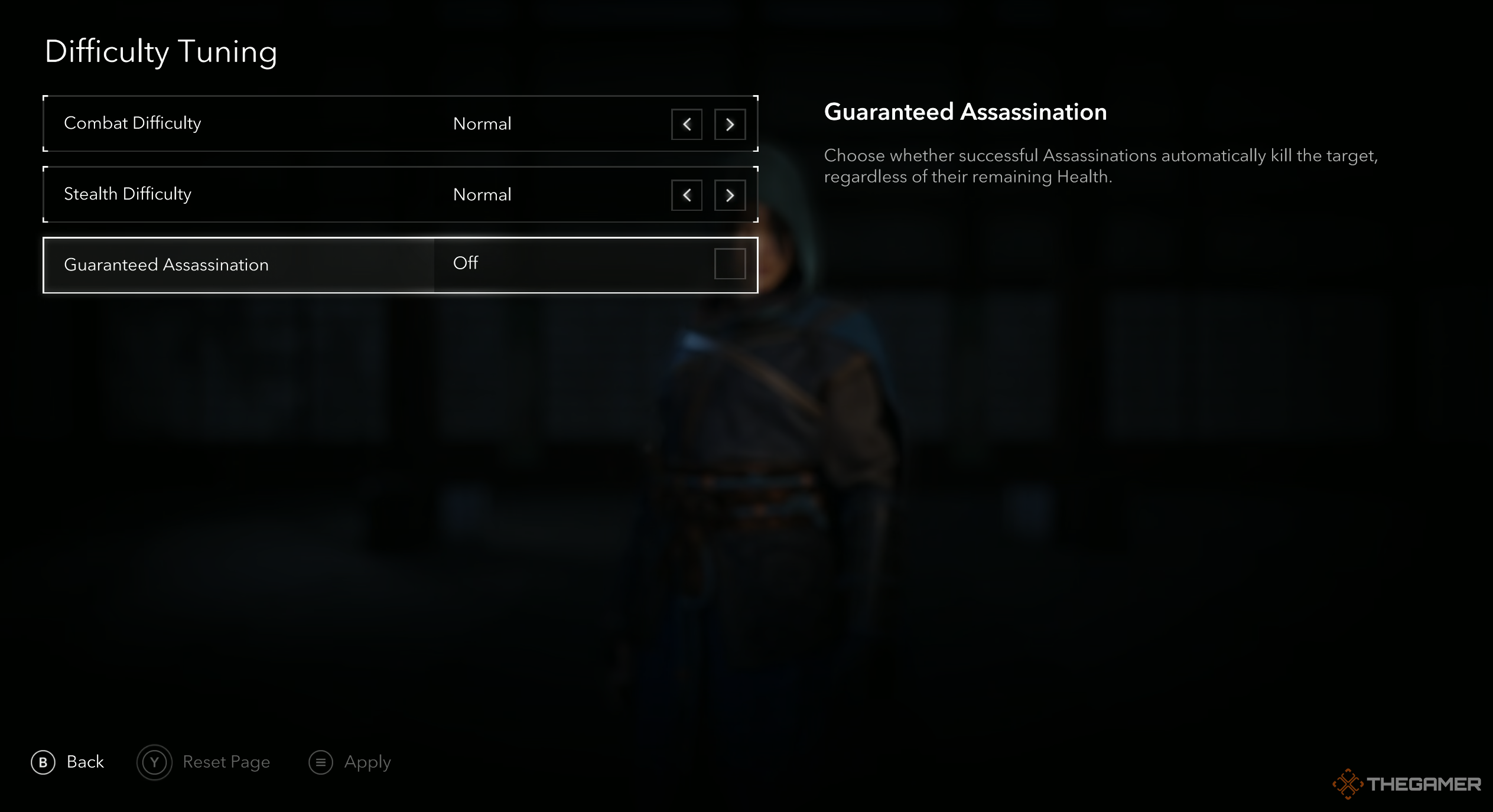 Enabling Guaranteed Assassinations in Assassin's Creed Shadows.