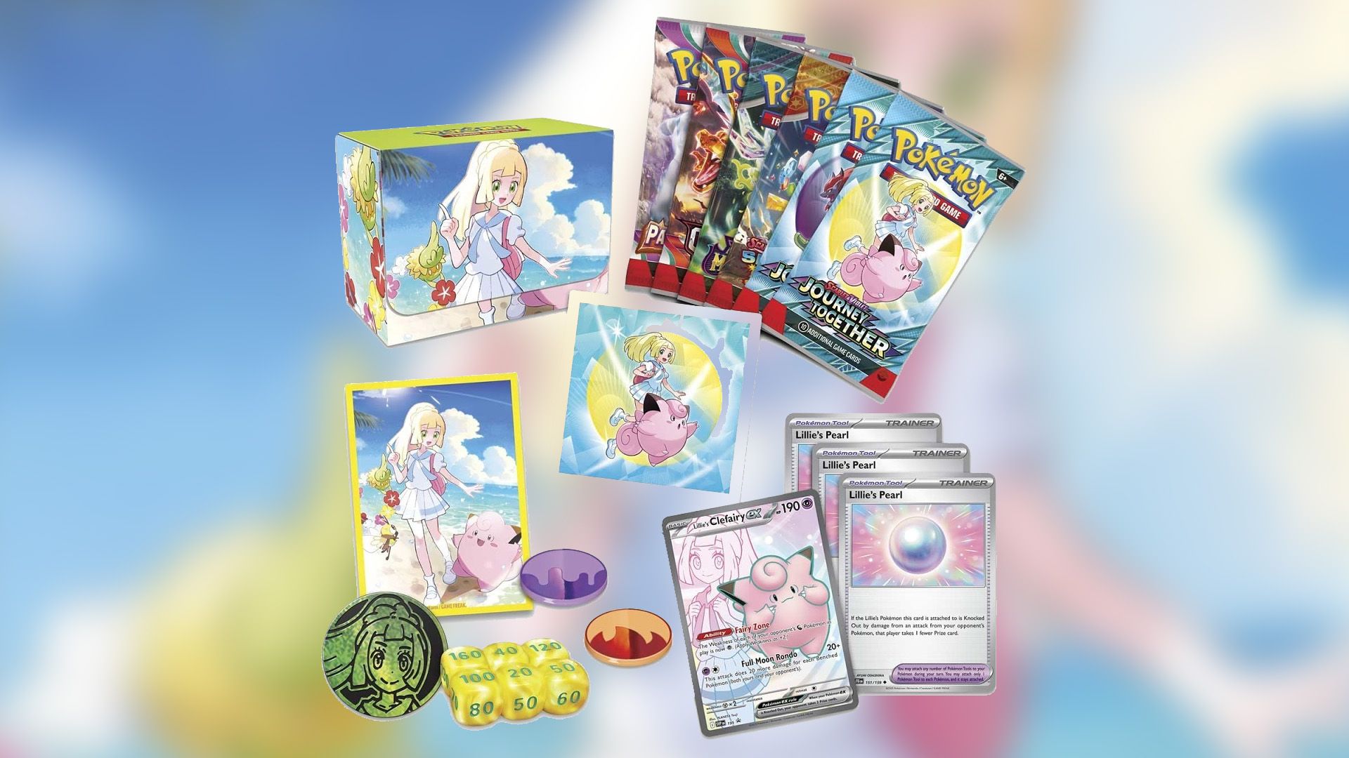 Accessories from Lillie Premium Tournament Collection in Pokemon TCG