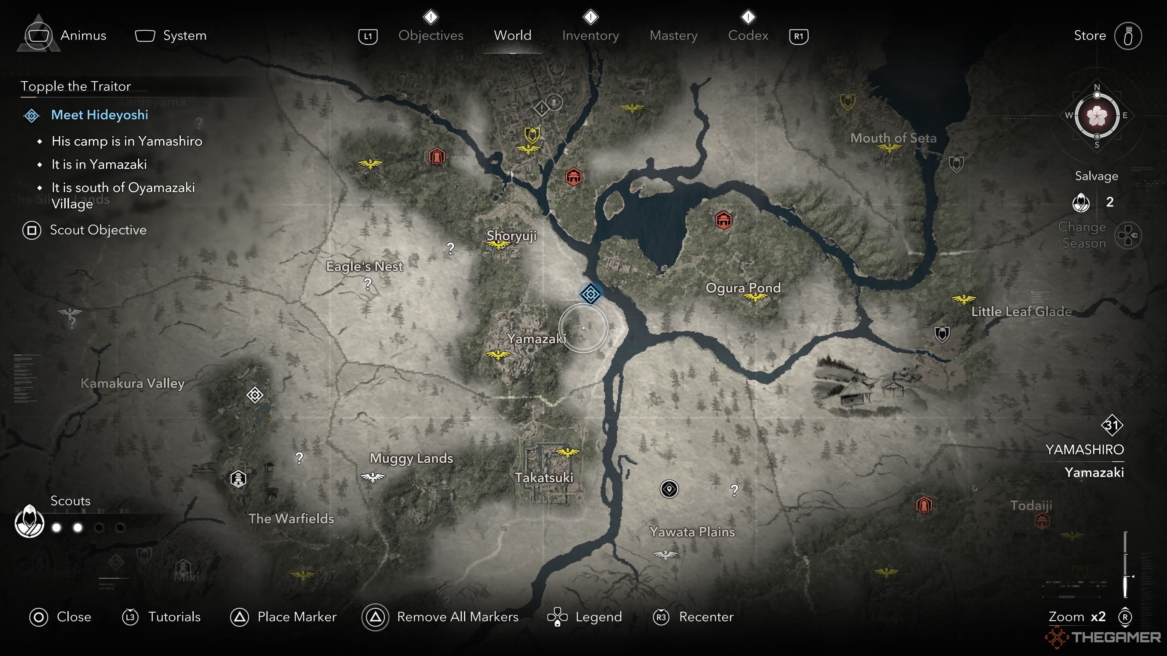 Location for the Topple The Traitor mission.