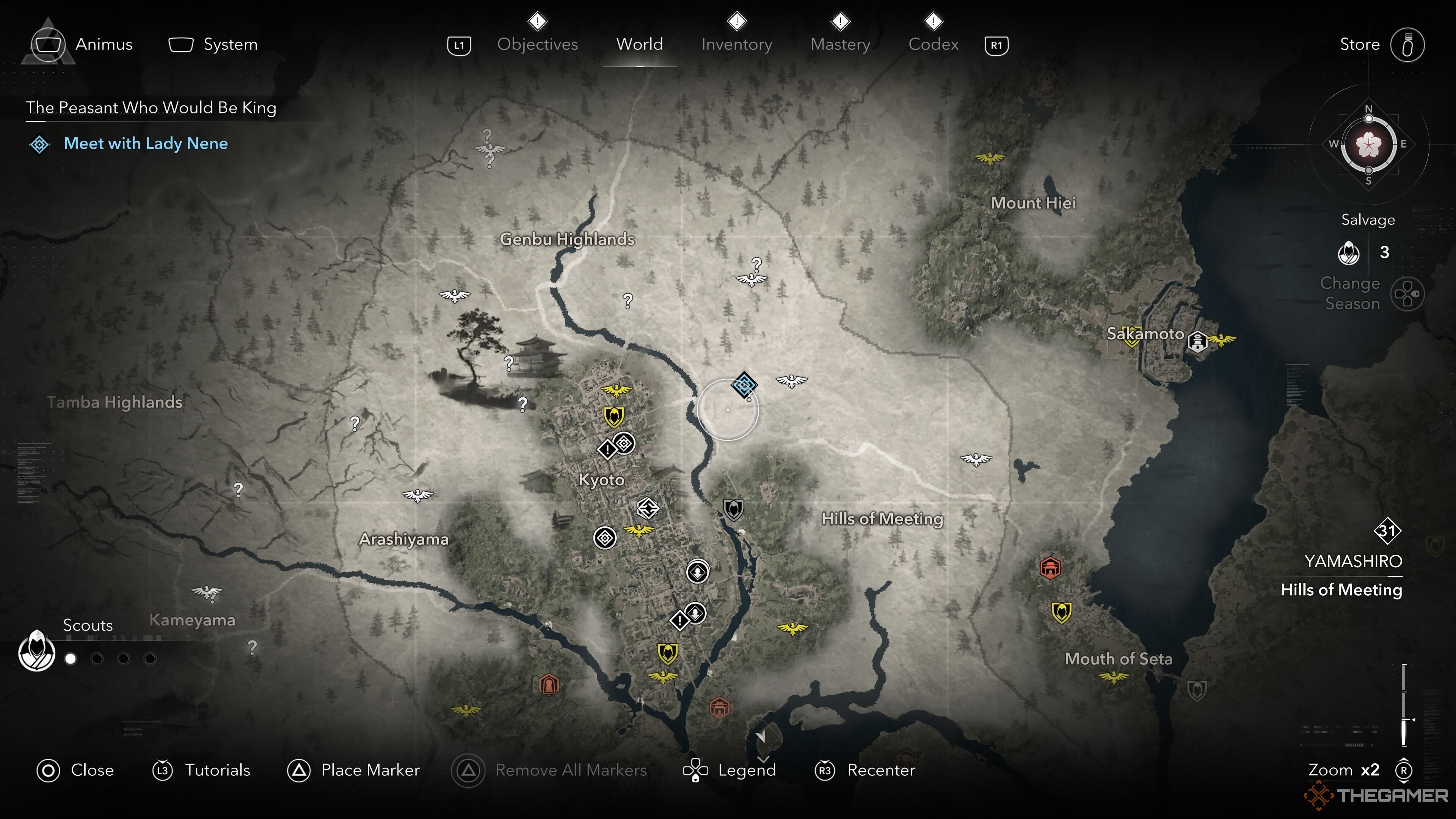 Location for the Peasant Who Would Be King mission.