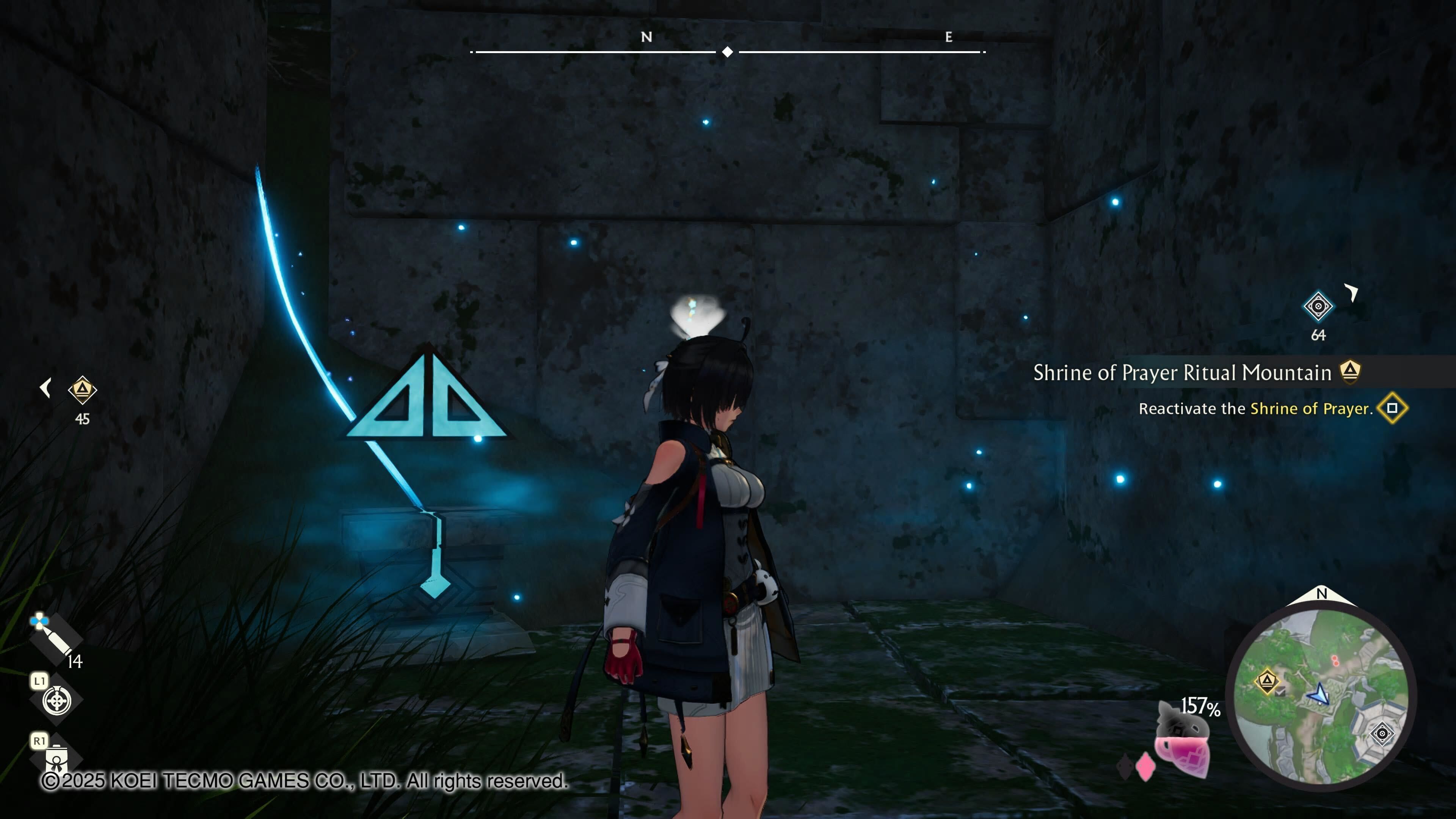 The Ritual Mountain Shrine of Prayer in Atelier Yumia