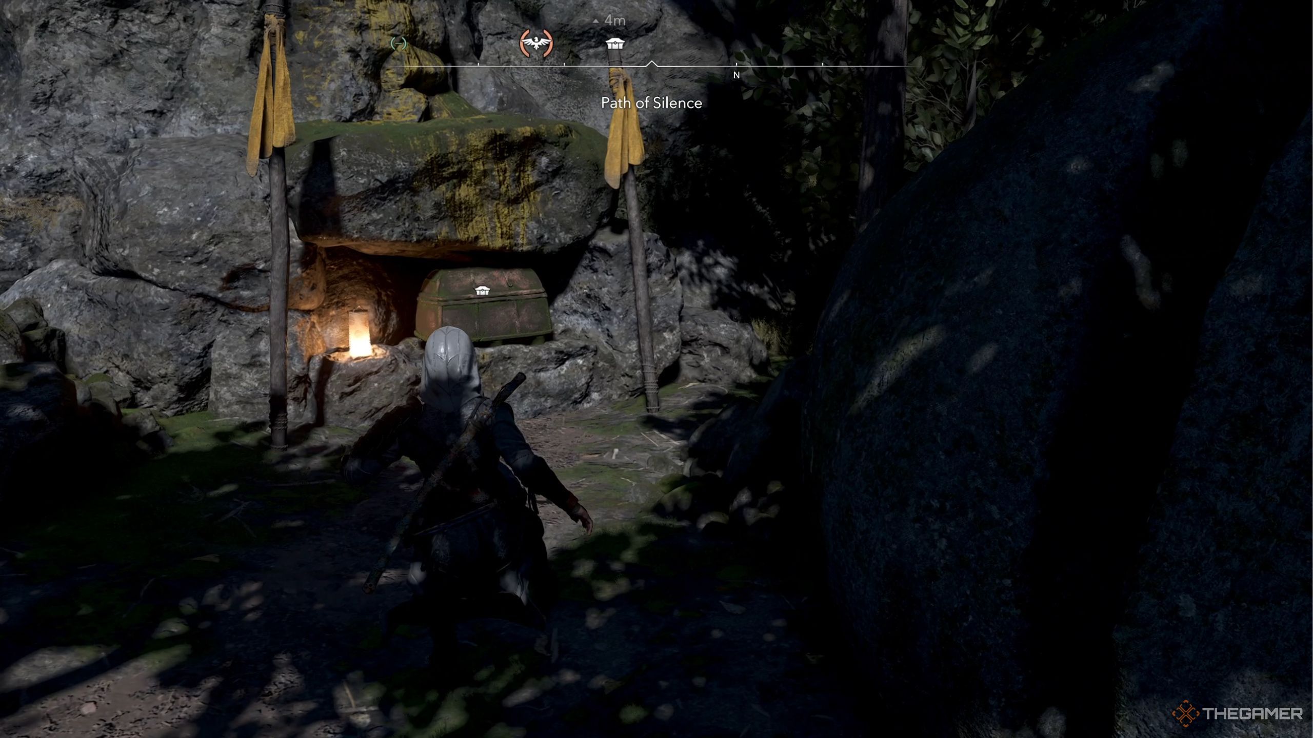 Assassins Creed Shadows Path of Silence final chest.