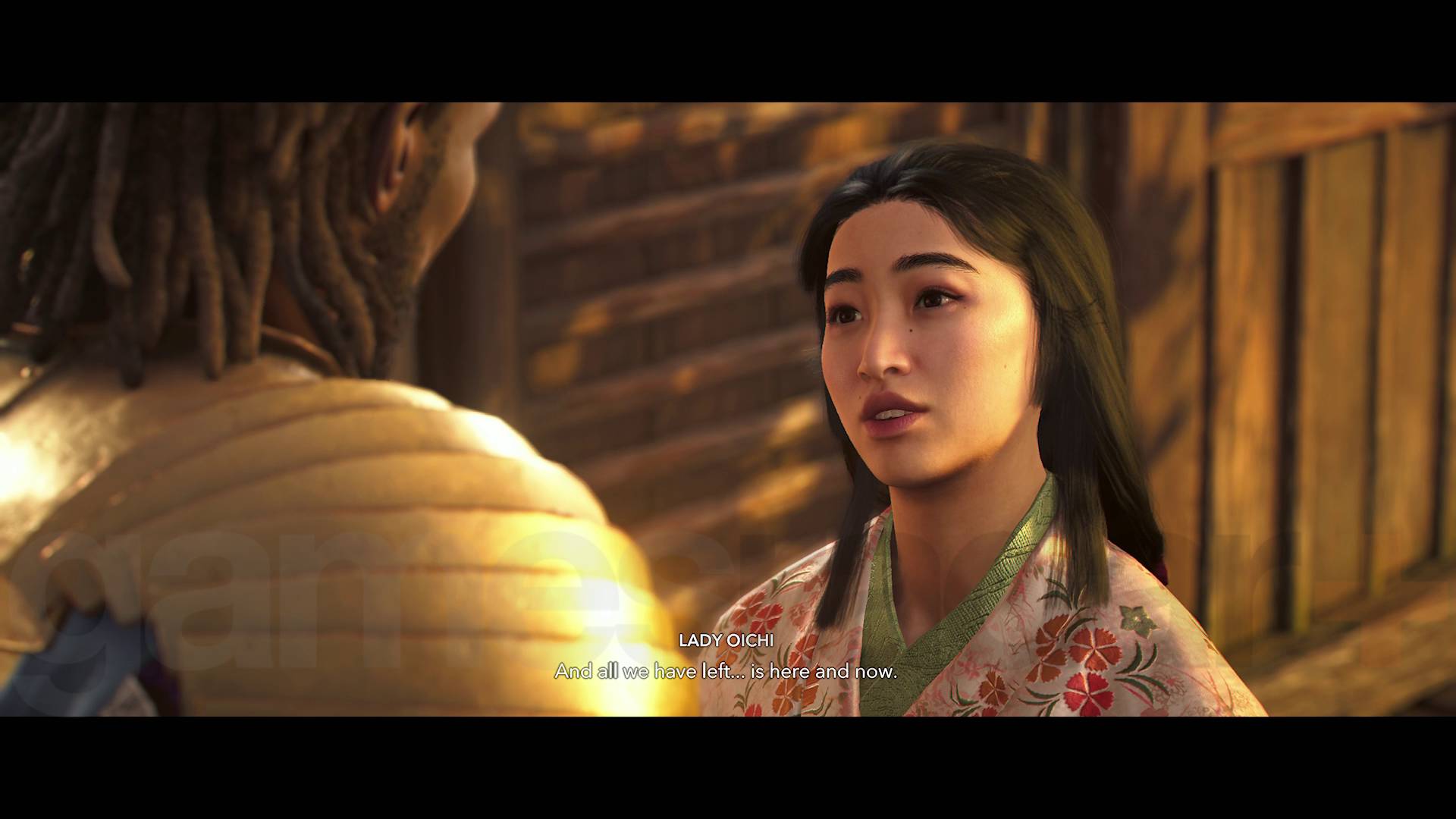 Assassin's Creed Shadows romance options Lady Oichi talking