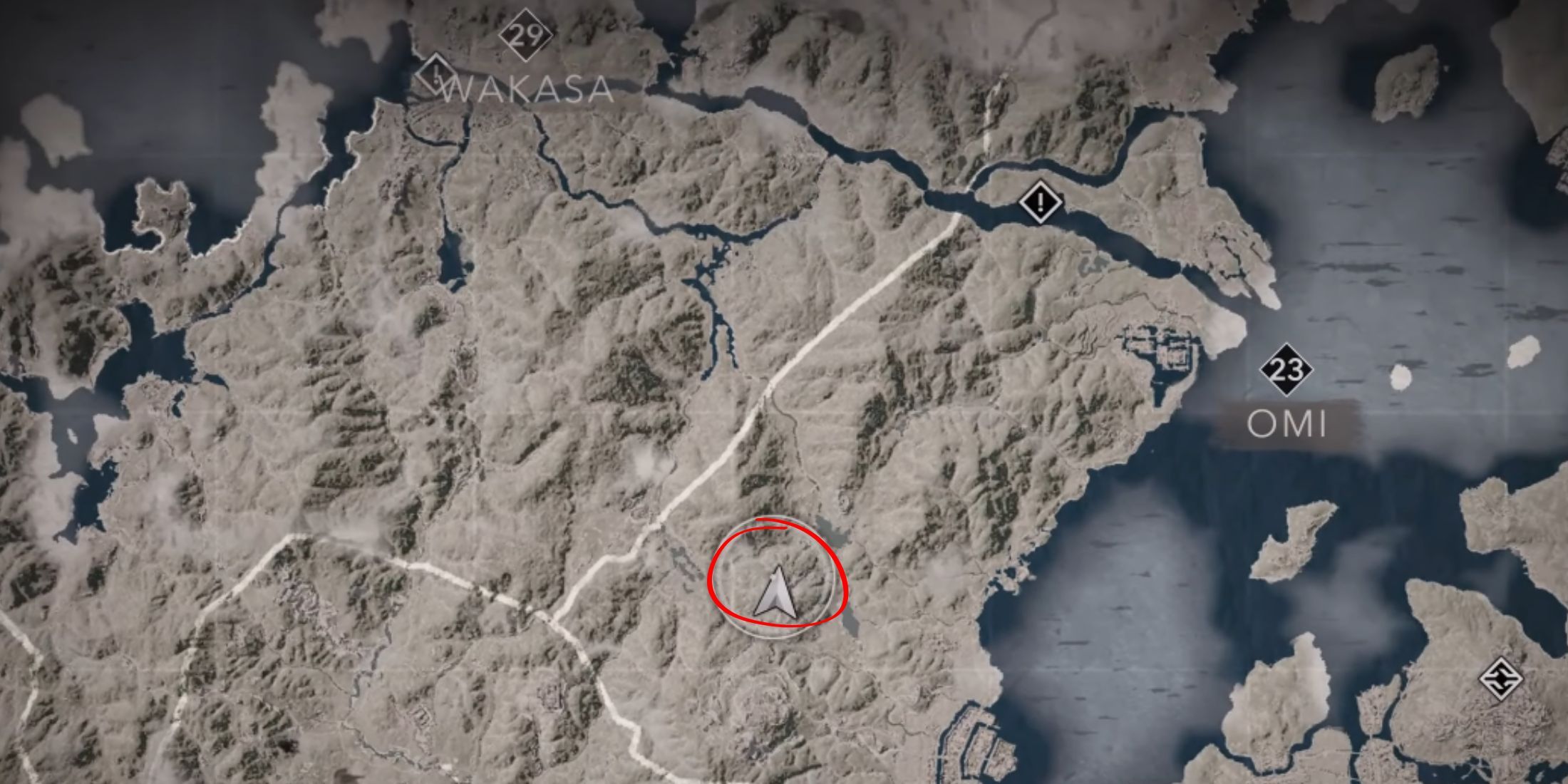 Godai of Fire Map Location