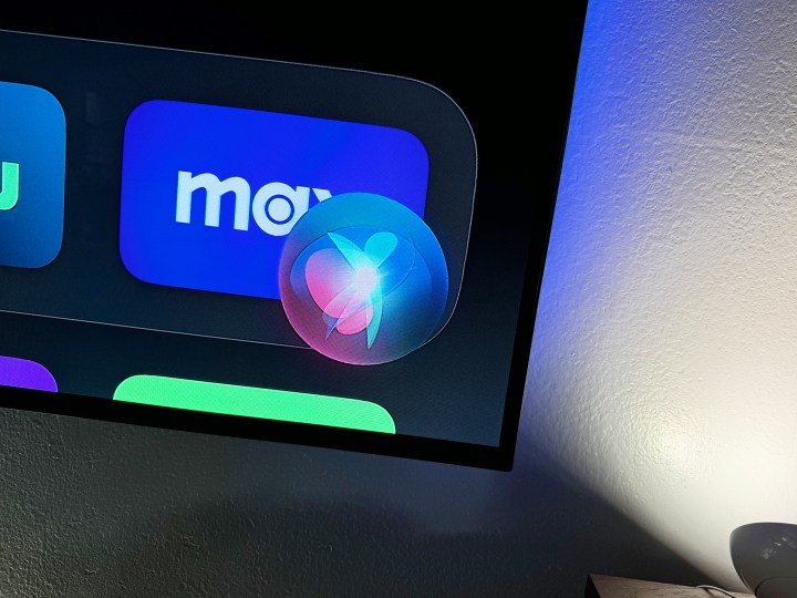 The Siri icon on Apple TV 4K.