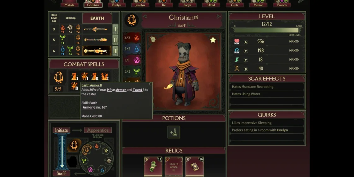 Understanding Stats and Racial Traits in Mind Over Magic