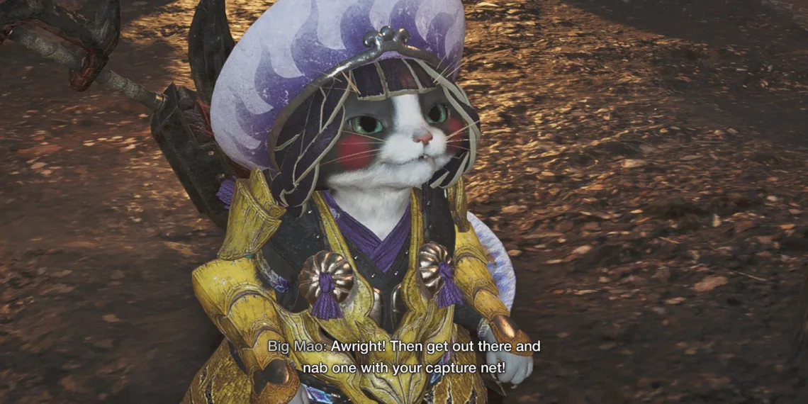 Collecting Vigorwasps for Your Palico in Monster Hunter Wilds