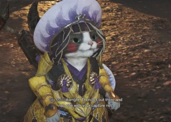 Collecting Vigorwasps for Your Palico in Monster Hunter Wilds