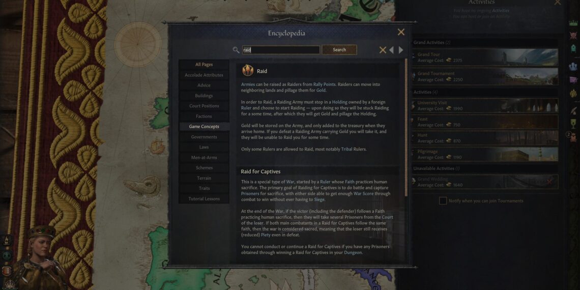 Completing Raids in Crusader Kings 3: A How-To Guide