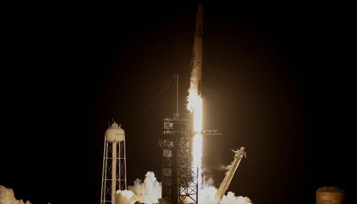 The Spectrum rocket, created by the German start-up Isar Aerospace, tilted and crashed back down to Earth with a loud explosion shortly after its launch from Norway’s Andoya Spaceport in the Arctic. — Reuters
