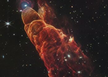 James Webb Takes Stunning Photo Of A Cosmic Tornado