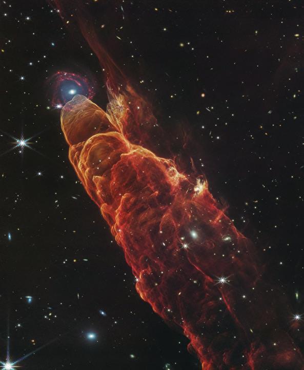 James Webb Takes Stunning Photo Of A Cosmic Tornado