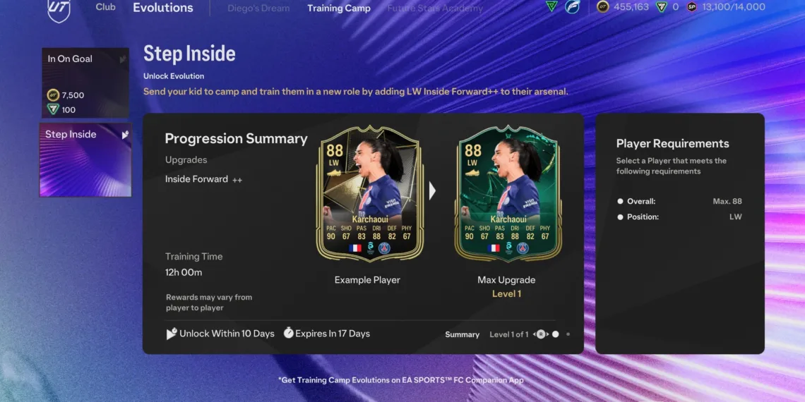Mastering Training Camp Evolutions in EA Sports FC 25