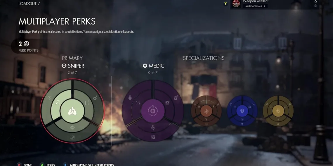 Unlocking Multiplayer Specializations in Sniper Elite: Resistance