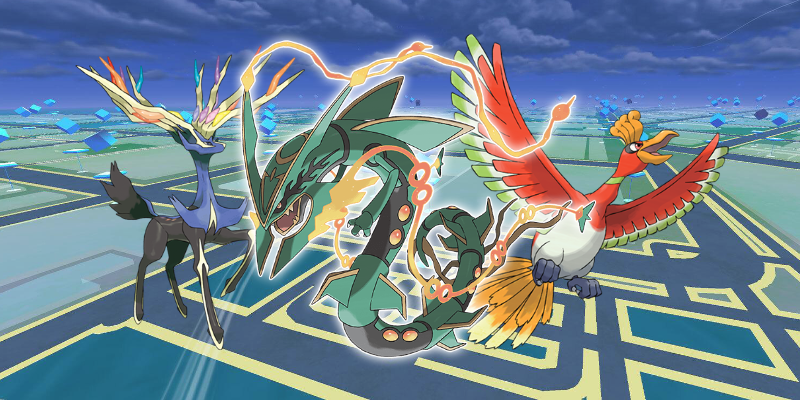 Pokemon GO Master League Rayquaza Ho Oh Xerneas
