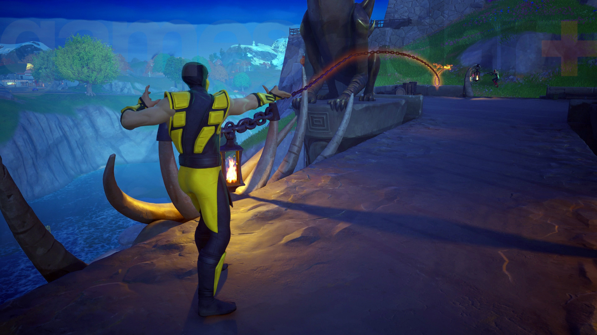 Battling Fortnite Scorpion for the First Blood Medallion