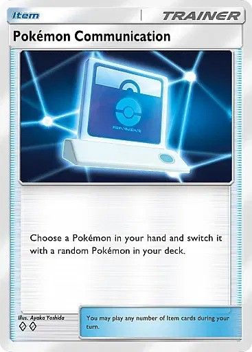 Pokemon Communication card