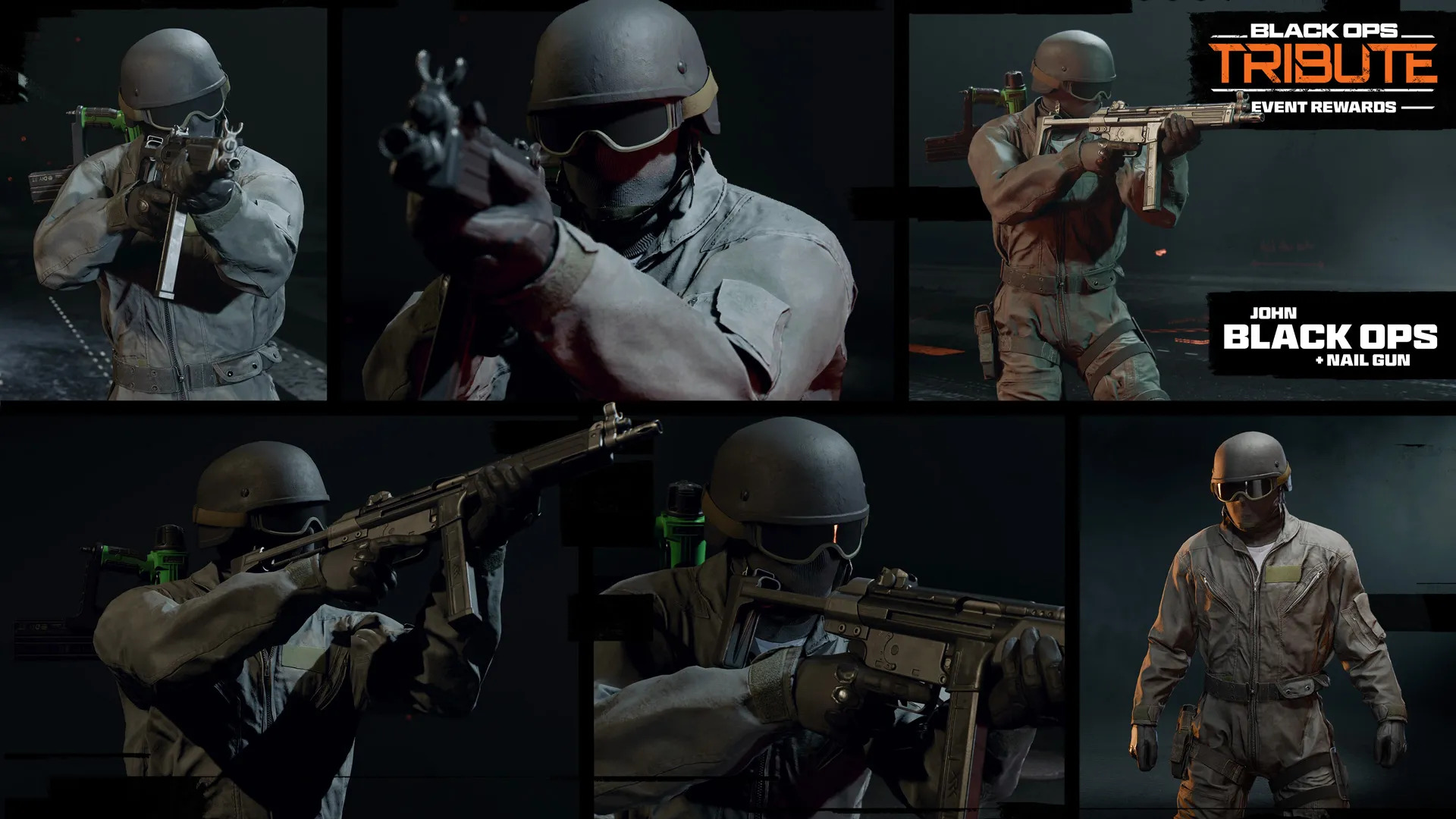 Call of Duty Black Ops Tribute event John Black Ops operator