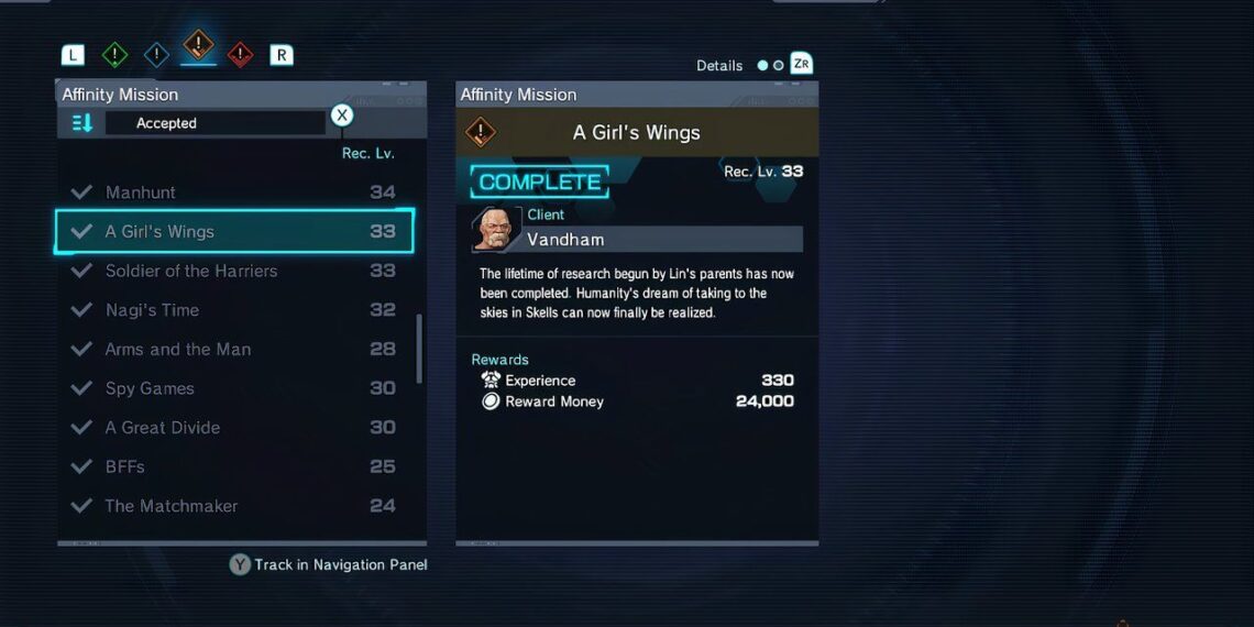 Completing the Skell Flight Module in Xenoblade Chronicles X