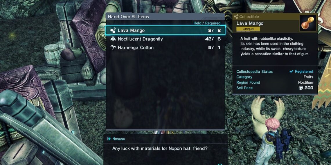 Completing the Choice: Santa Hat or Beanie in Xenoblade X?