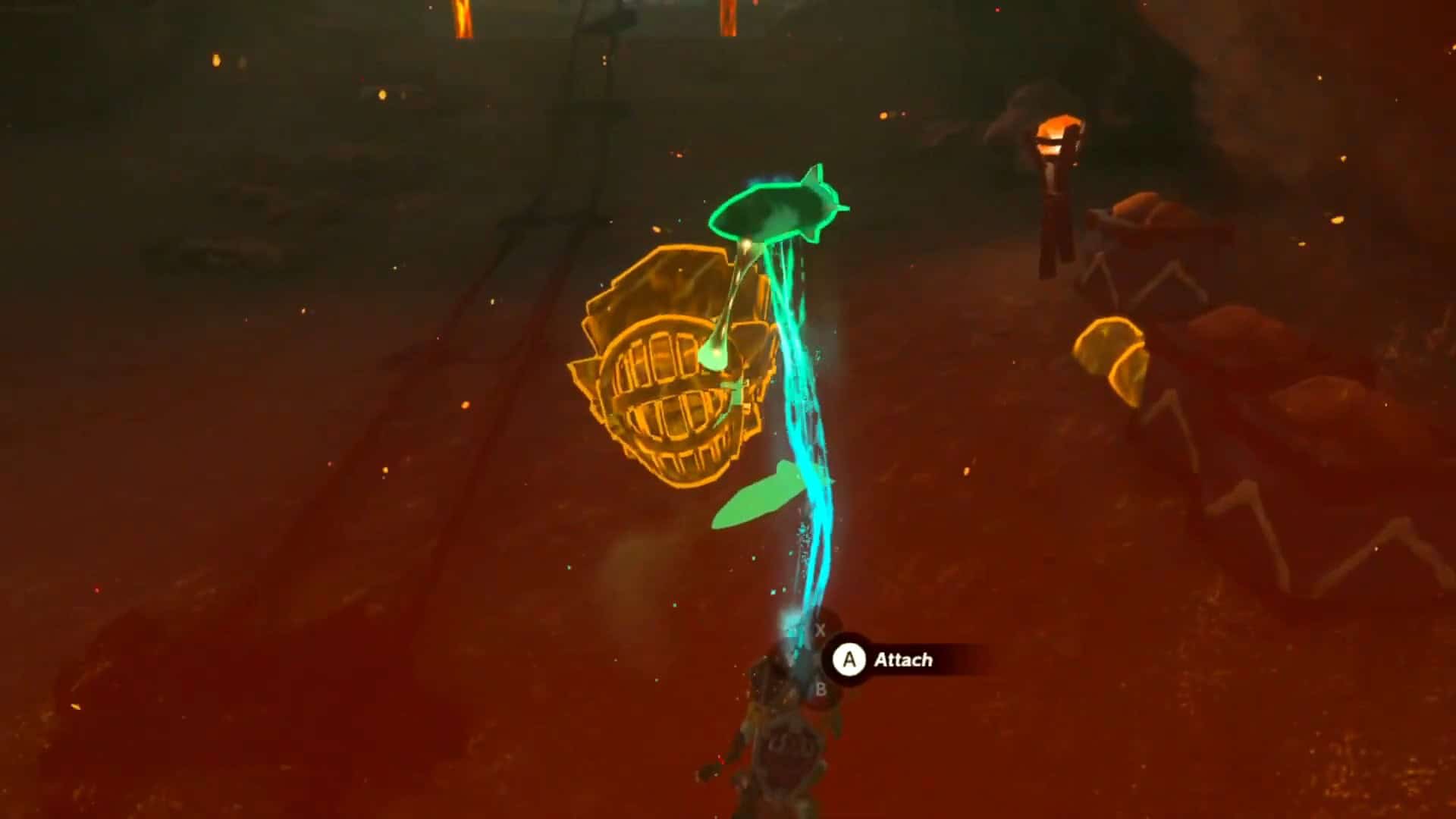 attach rockets to the cart